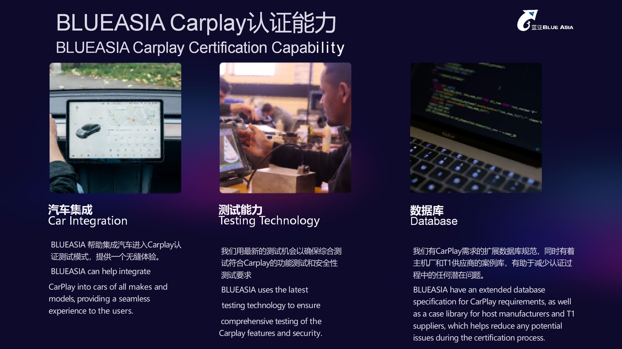 CarPlay认证计划 For BLUEASIA蓝亚(图4)