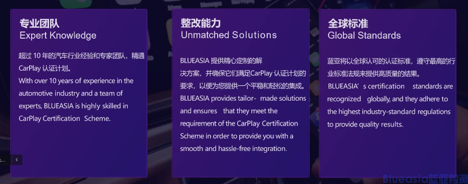 BLUEASIA CarPlay认证能力(图1)